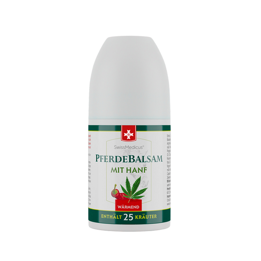 Bálsamo de cavalo efeito calor com cânhamo ROLL-ON