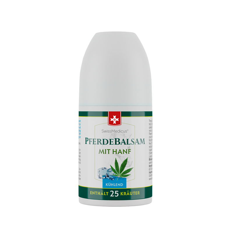 Pomada para cavalos com cânhamo refrescante ROLL-ON
