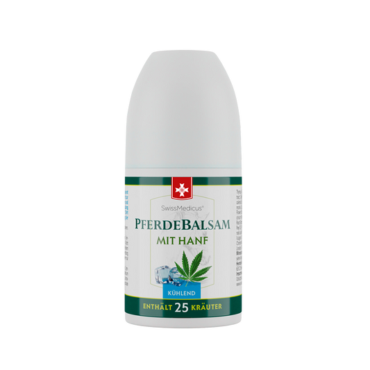 Pomada para cavalos com cânhamo refrescante ROLL-ON