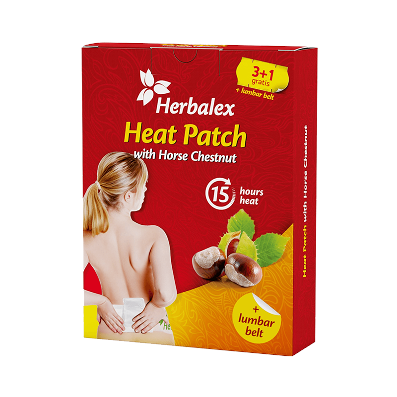 Patches quentes de castanha