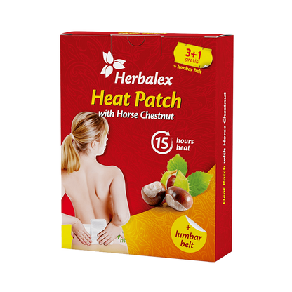 Patches quentes de castanha
