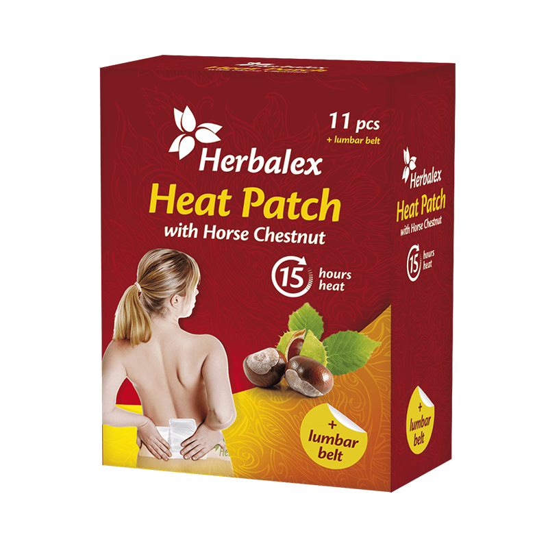 Patches quentes de castanha