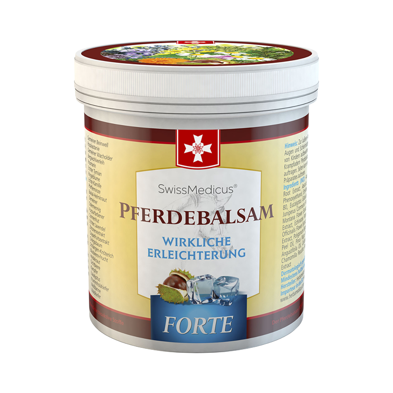 Pomada para cavalos forte refrescante