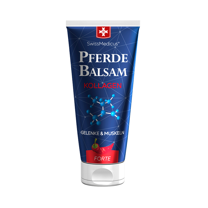 Bálsamo de cavalo com colagénio marinho Forte, aquecedor