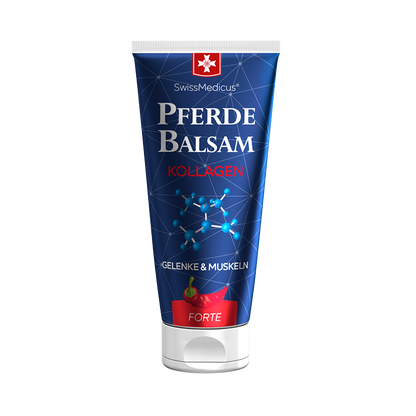 Bálsamo de cavalo com colagénio marinho Forte, aquecedor