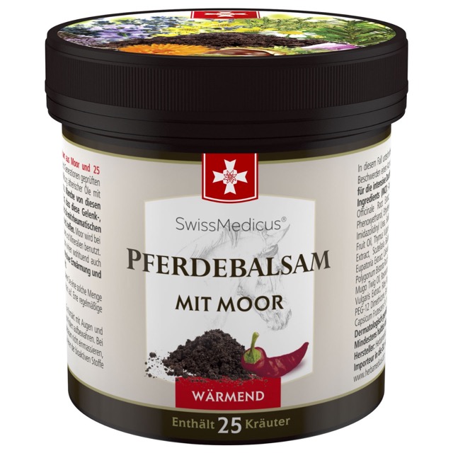 Pomada para Cavalos com Turfa Quente - 250 ml