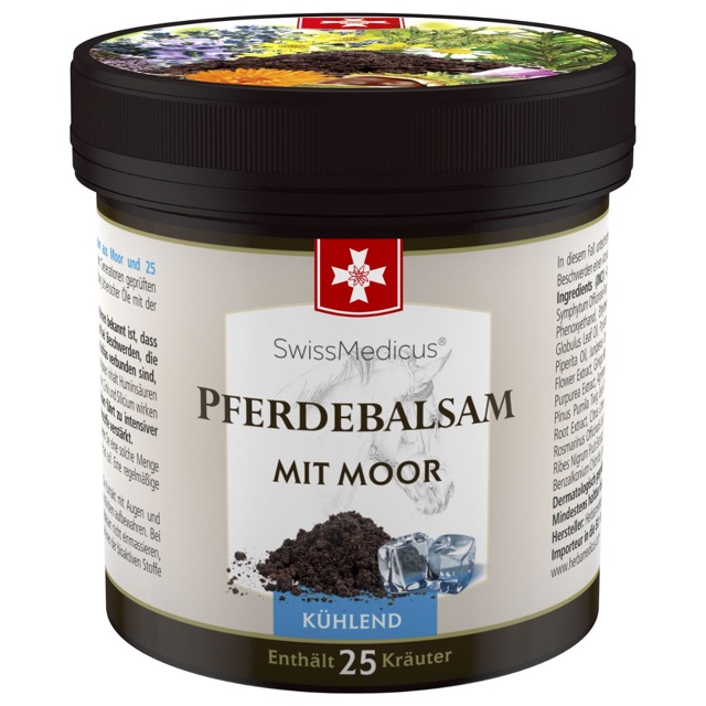Pomada para cavalos com turfa refrescante - 250 ml