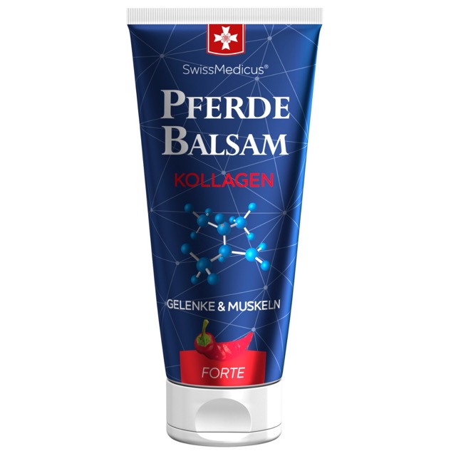 Pomada para cavalos com colagénio marinho forte aquecimento - 200 ml