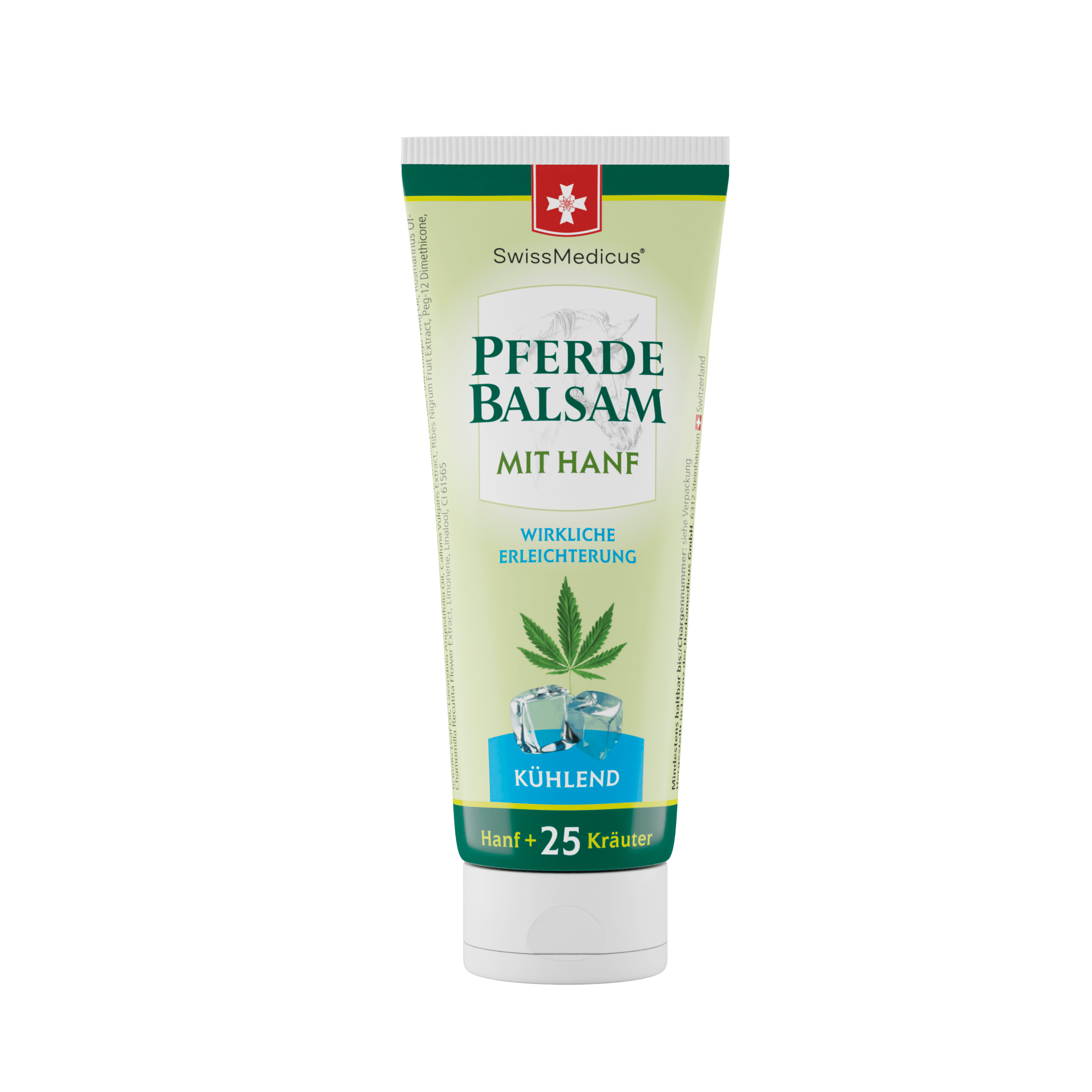 Pomada para cavalos com cânhamo refrescante 75 ml