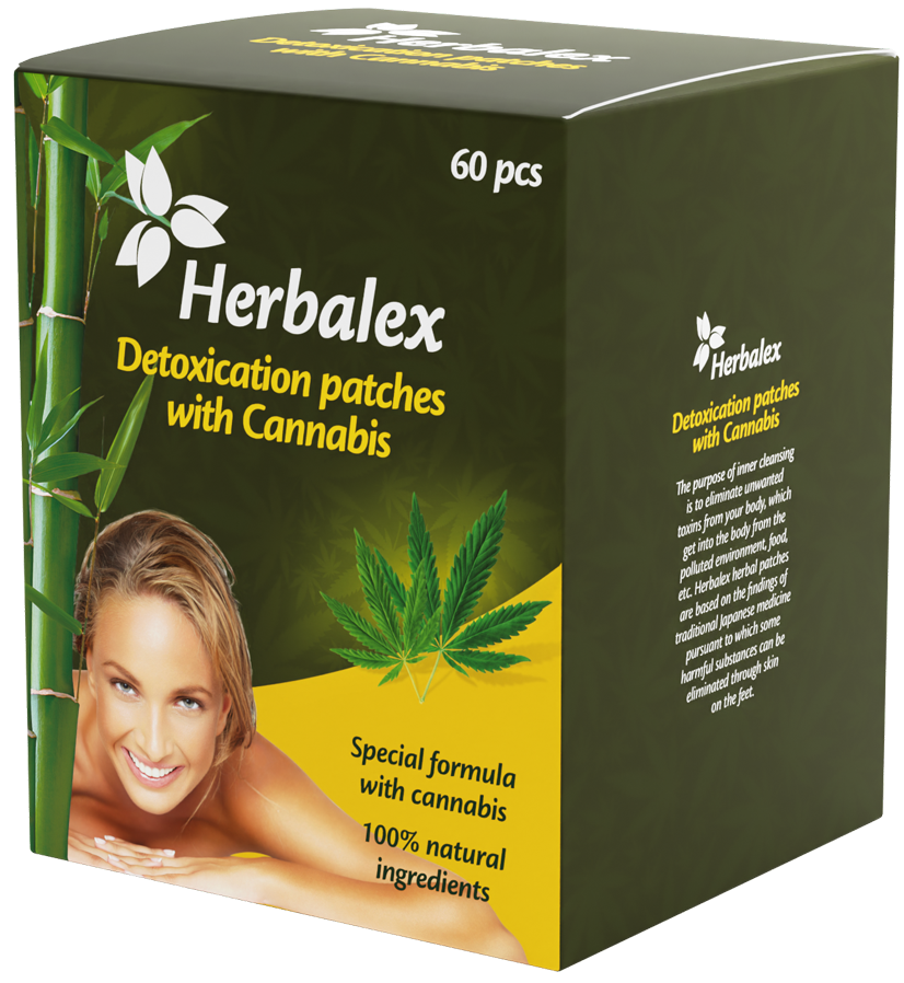 Pensos desintoxicantes com canábis 60 unidades